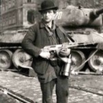 A militant during the Hungarian Revolution of 1956, one of many historical events that led to increased surveillance and record keeping by the country's Soviet-backed regime.