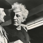 Dennis Hopper and Nicholas Ray, ca. 1971. Photo by Mark Goldstein. Image courtesy of the Harry Ransom Center.