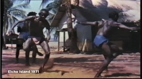 Still from 1971 film, "Elcho Island." AIATSIS.