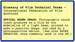 optical film sound defined copy