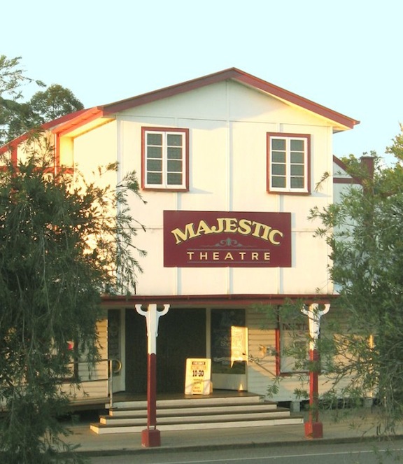 Majestic theatre outside Facebook