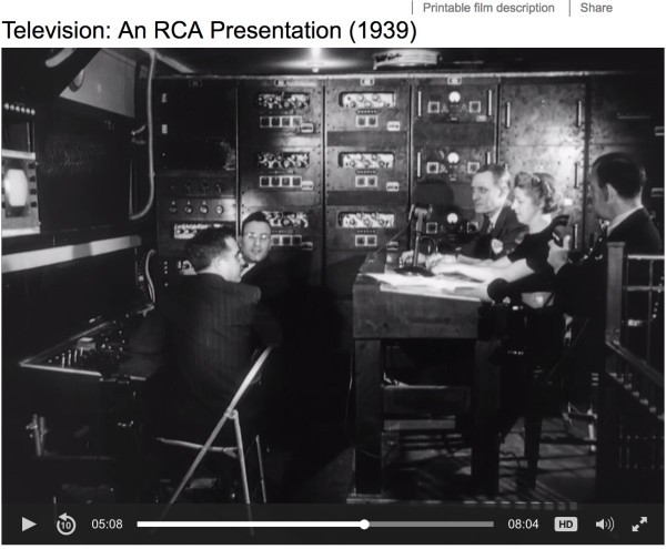 Television an RCA presentation 1939