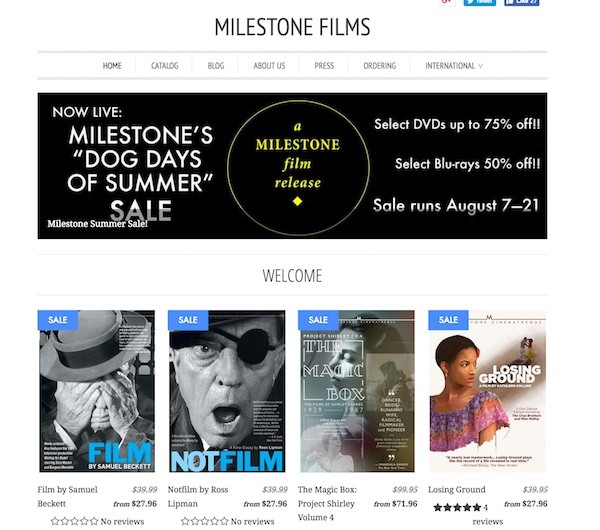 milestone films